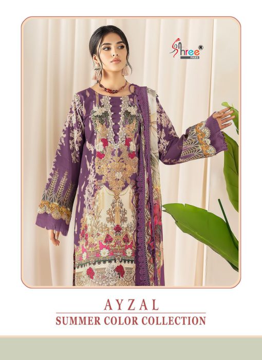 Shree Fabs Patch Work Suit Ayzal Summer Color Collection