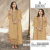 Kross Kulture Organza Embroidered Pakistani Suit KK-063