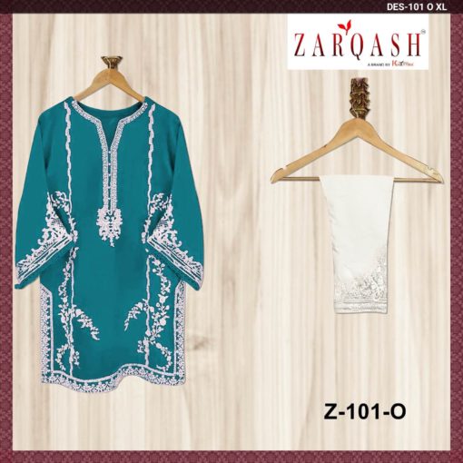 Zarquash Readymade Pakistani Kurti Pant Z-101